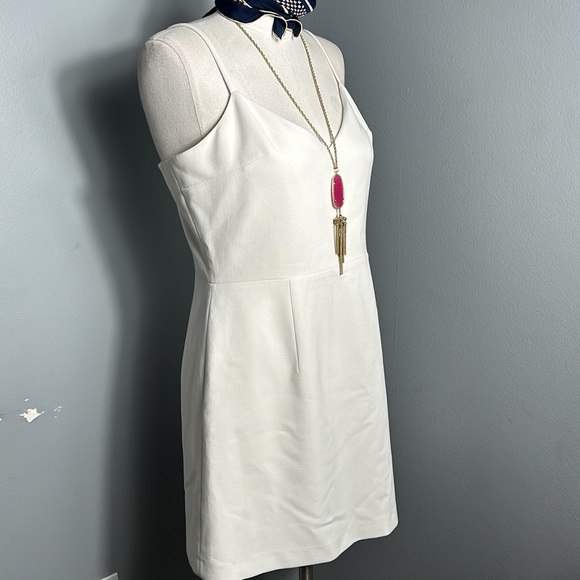 FRENCH CONNECTION Whisper Sundae V-Neck Mini Dress size 10 - Picture 7 of 10